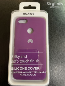 Чохли, бампера Чехлы, бампера ^/--/^ Чехол Silicone Cover для Huawei Nova Lite 2017/ P /--/ 9 Lite Mini / Y /--/ 6 Pro 2017 violet - фото фото фото