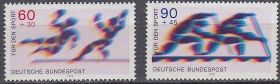 НДР, ФРН ГДР, ФРГ ^/--/^ ФРГ 1979 спорт Mi 1009-1010 MNH ^_^^^ ФРН 1979 спорт Mi 1009-1010 MNH - фото фото фото