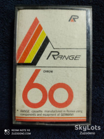 Касети Кассеты ^/--/^ Б/У Аудио кассета RANGE 60  chrom ^_^^^ Б/У Аудіо касета RANGE 60 chrom - фото фото фото