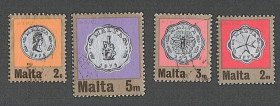 Мальта Мальта ^/--/^ Мальта  (1972) Новые монеты ^_^^^ Мальта (1972) Нові монети - фото фото фото