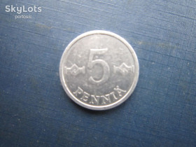 Фінляндія Финляндия ^/--/^ Монета 5 пенні Фінляндія 1988 ^_^^^ Монета 5 пенни Финляндия 1988 - фото фото фото