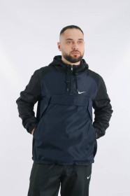 Куртки Куртки ^/--/^ Анорак мужской &amp;quot;House&amp;quot; Nike черно-синий ^_^^^ Анорак чоловічий &amp;quot;House &amp;quot; Nike чорно-синій - фото фото фото