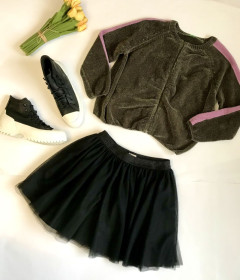 Светри, блузки Свитера, водолазки ^/--/^ Бомпер/Зіпка. Oversize. Вязка. Benetton. 8/9 років. Ріст 140 см ^_^^^ Бомпер/Зипка. Oversize. Вязка. Benetton. 8/9 лет. Рост 140 см - фото фото фото