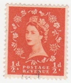 Великобританія Великобритания ^/--/^ Англия   1952 г..№ 257 гашеная ^_^^^ Англія 1952 р. No 257 гашена - фото фото фото