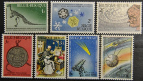 Інше Другое ^/--/^ Бельгия Астрономия Космос Динозавры 1966 ^_^^^ Бельгія Астрономія Космос Динозаври 1966 - фото фото фото