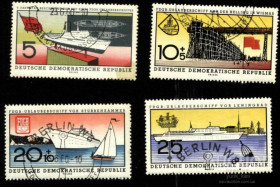 НДР, ФРН ГДР, ФРГ ^/--/^ ГДР 1960 /--/ г.№ 511‑514 серия гашеная ^_^^^ НДР 1960 /--/ р. No 511‐514 серія гашена - фото фото фото