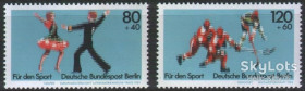НДР, ФРН ГДР, ФРГ ^/--/^ Западный Берлин 1983 спорт Mi 698-699 MNH ^_^^^ Західний Берлін 1983 спорт Mi 698-699 MNH - фото фото фото