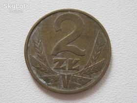 - року - года ^/--/^ Польша 2 злотых 1988 года #13954 ^_^^^ Польща 2 злотих 1988 року #13954 - фото фото фото