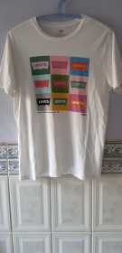 Футболки, майки Футболки, майки ^/--/^ Футболка &amp;quot;Levi&amp;apos;s&amp;quot;  (100% cotton, M, Bangladesh) б/у ^_^^^ Футболка &amp;quot;Levi&amp;apos;s&amp;quot; (100% cotton, M, Bangladesh) б/у - фото фото фото
