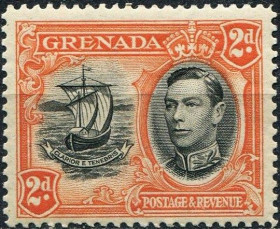 Історія та особистості История и личности ^/--/^ Гренада-1937 брит. колонии, Георг VI, транспорт, флот, корабли, каравелла Х. Колумба ** ^_^^^ Гренада-1937 брит. колонії, Георг VI, транспорт, флот, кораблі, каравелла Х. Колумба - фото фото фото