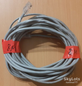 Патч корди Патч корды ^/--/^ Патч корд 8 /--/ P /--/ 8 /--/ C RJ /--/ 45 CAT /--/ 5 /--/ e Gigabit Ethernet 1000 /--/ BASE-T 8 метрів Тест ОК ^_^^^ Патч корд 8 /--/ P /--/ 8 /--/ C RJ /--/ 45 CAT /--/ 5 /--/ e Gigabit Ethernet 1000 /--/ BASE-T 8 метров Тест ОК - фото фото фото