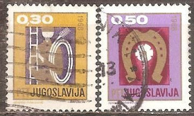 Інші країни Другие страны ^/--/^ Югославия 1967 Sc.893-894 гаш. ^_^^^ Югославія 1967 Sc.893-894 гаш. - фото фото фото
