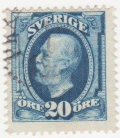 Інші країни Другие страны ^/--/^ Швеция 1911  г. № 58 гашеная ^_^^^ Швеція 1911 р. No 58 гашена - фото фото фото