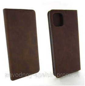 Чохли, бампера Чехлы, бампера ^/--/^ Чехол книжка iPhone 11 Pro Max Premium Case (коричневый) ^_^^^ iPhone 11 Pro Max Premium Case (коричневий) - фото фото фото