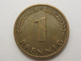 НДР, ФРН ГДР, ФРГ ^/--/^ Германия - ФРГ 1 пфенниг 1950 года F 3 /--/ П /--/ 1149 ^_^^^ Германия — ФРГ 1 пфенниг 1950 года F 3 /--/ П /--/ 1149 - фото фото фото