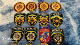 Шеврони, нашивки Шевроны, нашивки ^/--/^ Шеврони нашивки ДСНС України МВС України МНС України ^_^^^ Шевроны нашивки ГСЧС Украины МВД Украины МЧС Украины - фото фото фото