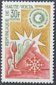 Інше Другое ^/--/^ Верхняя Вольта Космос Метео Год Спокойного Солнца 1964 ^_^^^ Верхня Вольта Космос Метео Рік Спокійного Сонця 1964 - фото фото фото