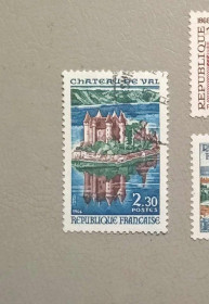 Франція Франция ^/--/^ Франция Архитектура Замок 1966 ^_^^^ Франція Архітектура Замок 1966 - фото фото фото