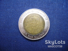 Намібія Намибия ^/--/^ Намибия 10 долларов 2010 г. ^_^^^ Намібія 10 доларів 2010 - фото фото фото