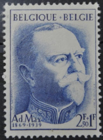 Інше Другое ^/--/^ Бельгия Мэр Брюсселя Адольф Макс 1957 ^_^^^ Бельгія Мер Брюсселя Адольф Макс 1957 - фото фото фото