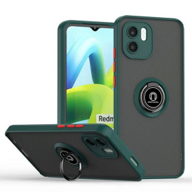 Чохли, бампера Чехлы, бампера ^/--/^ Чохол Fiji Colorframe для Xiaomi Redmi A /--/ 1 матовий бампер з кільцем підставкою Green ^_^^^ Чехол Fiji Colorframe для Xiaomi Redmi A /--/ 1 матовый бампер с кольцом подставкой Green - фото фото фото