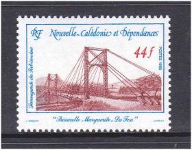 Транспорт Транспорт ^/--/^ Транспорт Техника. EU RF  Новая Каледония 1985 г MNH - мост ^_^^^ Транспорт техніки. EU RF Нова Каледонія 1985 MNH - міст - фото фото фото