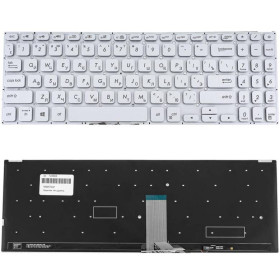 Клавіатури Клавиатуры ^/--/^ Клавиатура для ноутбука ASUS (X /--/ 530 series) rus, silver, без фрейма, подсветка клавиш ^_^^^ Клавіатура для ноутбука ASUS (X /--/ 530 series) rus, silver, без фрейму, підсвічування клавіш - фото фото фото