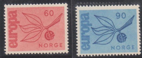 Скандинавія Скандинавия ^/--/^ Норвегия 1965 г.№548‑549 ** серия ^_^^^ Норвегія 1965 р. No 548-549 ** серія - фото фото фото