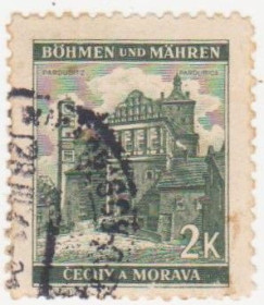 Третій Рейх (-) Третий Рейх (-) ^/--/^ Германия  Богемия и Моравия 1940  г. № 58 гашеная ^_^^^ Німеччина Богемія і Моравія 1940 р. No 58 гашена - фото фото фото
