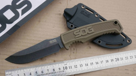 Ножі, мультітули Ножи, мультитулы ^/--/^ Фікс SOG FK /--/ 1001-Kh, 7 /--/ Cr /--/ 17 /--/ MoV Blackwash, Nylon Khaki, OEM, EDC, Outdoor, Tactical, Fixed, Репліка ^_^^^ Фикс SOG FK /--/ 1001-Kh, 7 /--/ Cr /--/ 17 /--/ MoV Blackwash, Nylon Khaki, Реплика, EDC, Outdoor, Tactical, Fixed - фото фото фото