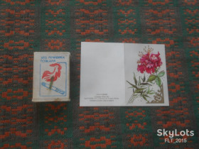СРСР СССР ^/--/^ С днем рождения  !  Худ. Е.Духневич   1990 г. ^_^^^ Худ. Е. Духневич 1990 р. - фото фото фото