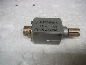 Осцилографи Осциллографы ^/--/^ Нагрузка  75 Ом №8 ^_^^^ Нагрузка 75 Ом No /--/ 8 - фото фото фото