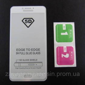 Плівки для екранів Пленки для экранов ^/--/^ Защитное стекло Samsung C /--/ 7 C /--/ 700 full glue glass white ^_^^^ Samsung C /--/ 7 C /--/ 700 Full Glue Glass White - фото фото фото