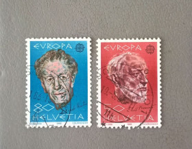 Історія та особистості История и личности ^/--/^ Швейцария Личности 1985 ^_^^^ Швейцарія Особистості 1985 - фото фото фото