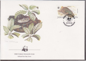 Острівні держави Островные государства ^/--/^ Ямайка 1984 WWF УДАВ БОА ЗМЕЯ ЗЕМНОВОДНЫЕ АМФИБИИ ФАУНА ПРИРОДА Четыре КПД Mi.591-4 Є75 SW /--/ 596-9 $65.20 ^_^^^ Ямайка 1984 WWF УДАВ БОА СМЕЯ ЗЕМНОВОДНЫЕ АМФИБИИ ФАУНА ПРИРОДА Четыре КПД Mi.591-4 Е /--/ 75 SW /--/ 596-9 $65 - фото фото фото