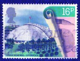 Великобританія Великобритания ^/--/^ Великобритания (1984) Обновление городов. Ливерпуль. Архитектура ^_^^^ Великобританія (1984) Оновлення міст. Ліверпуль. Архітектура - фото фото фото