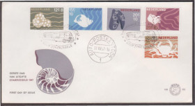 Європа Европа ^/--/^ Нидерланды 1967 РАКУШКА МОЛЛЮСК КРАБ МЕДУЗА ПОДВОДНЫЙ МИР МОРСКАЯ ФАУНА ИХТИОЛОГИЯ КПД Mi.873-877 СГ ^_^^^ Нідерланди 1967 РОКУШКА МОЛЛЮСК КРАБ МЕДУЗА ПІДВОДНИЙ СВІТ МОРСЬКА ФАУНА ІХТІОЛОГІЯ КПД Mi.873-877 СГ - фото фото фото