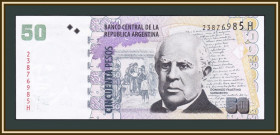 Аргентина Аргентина ^/--/^ Аргентина 50 песо 2011-2013 P-356  (356 /--/ a.6) UNC ^_^^^ Аргентина 50 песо 2011-2013 P-356 (356 /--/ a.6) UNC - фото фото фото