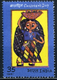 Мистецтво Искусство ^/--/^ Индия. Рисунки детей   (серия)** 1981 г. ^_^^^ Індія. Малюнки дітей (серія) (1981) - фото фото фото