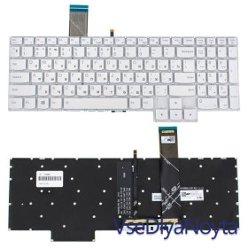 Клавіатури Клавиатуры ^/--/^ Клавиатура для ноутбука LENOVO (Legion: 5-15 series), rus, white, подсветка клавиш, без фрейма ^_^^^ Клавіатура для ноутбука LENOVO (Legion: 5-15 series), rus, white, підсвічування клавіш, без фрейму - фото фото фото