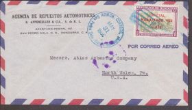 Америка Америка ^/--/^ Гондурас 1956 ИСТОРИЯ ПОЧТЫ ПИСЬМО ДОКУМЕНТАЛЬНОЕ ОТПРАВЛЕНИЕ ПОЧТОВЫЙ ДОКУМЕНТ ЦЕЛЬНАЯ ВЕЩЬ ^_^^^ Гондурас 1956 ІСТОРІЯ ПОШТИ ПИСЬМО ДОКУМЕНТАЛЬНЕ ВІДПРАВЛІННЯ ПОШТОВИЙ ДОКУМЕНТ ЦІЛЬНА ВІЩЬ - фото фото фото