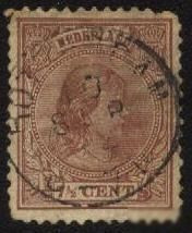 Інші країни Другие страны ^/--/^ Голландия 1891 г. №  36 a гашеная ^_^^^ Голландія 1891 р. No 36 a гашена - фото фото фото