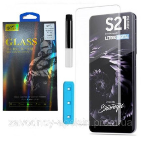 Плівки для екранів Пленки для экранов ^/--/^ Защитное стекло Samsung S /--/ 21 Plus G /--/ 996 S /--/ 21+ Curved 3 /--/ D Glass (UV) ^_^^^ Samsung S /--/ 21 Plus G /--/ 996 S /--/ 21+ Curved 3 /--/ D Glass (UV) - фото фото фото