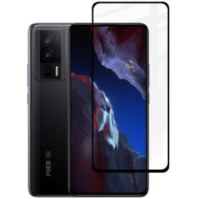 Чохли, бампера Чехлы, бампера ^/--/^ Захисне скло Fiji Premium для Xiaomi Poco F /--/ 5 Pro повне проклеювання Anti-Static чорний ^_^^^ Защитное стекло Fiji Premium для Xiaomi Poco F /--/ 5 Pro полное проклеивание Anti-Static черный - фото фото фото