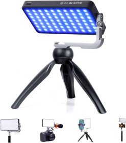 Інші комплектуючі Другие комплектующие ^/--/^ Карманный RGB-фонарь для камеры G /--/ 2, встроенный аккумулятор 7200 мАч, полноцветная гамма 360 ^_^^^ Кишеньковий RGB-фонар для камери G /--/ 2, вбудований акумулятор 7200 мАг, повноколірна гамма 360 - фото фото фото