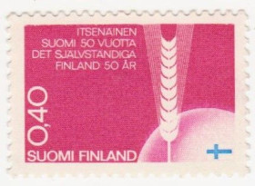 Скандинавія Скандинавия ^/--/^ Финляндия 1967 г. № 642 * ^_^^^ Фінляндія 1967 р. No 642* - фото фото фото