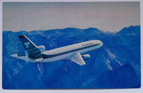 Іноземні Иностранные ^/--/^ Открытка Самолет Transamerica Airlines McDonnell Douglas DC-10-30 ^_^^^ Літак Transamerica Airlines McDonnell Douglas DC-10-30 - фото фото фото