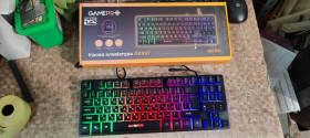 Клавіатури Клавиатуры ^/--/^ Игровая клавиатура с подсветкой RGB GamePro Nitro GK /--/ 537 USB № 23181003 ^_^^^ Ігрова клавіатура з підсвічуванням RGB GamePro Nitro GK /--/ 537 USB No 23181003 - фото фото фото