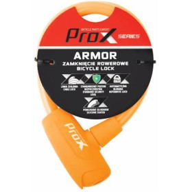 Велозамки, сигналізації Велозамки, сигнализации ^/--/^ Замок ProX Armor під ключ 12 /--/ х /--/ 600 мм. оранжевий (A-Z-0335) ^_^^^ Замок ProX Armor под ключ 12 /--/ х /--/ 600 мм. оранжевый (A-Z-0335) - фото фото фото