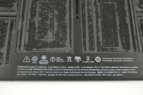 Акумулятори Аккумуляторы ^/--/^ Батарея для ноутбука Apple A /--/ 1495, 38.75 /--/ Wh (5100 /--/ mAh), 6 /--/ cell, 7.6 /--/ V, Li-Po, черная, ^_^^^ Батарея для ноутбука Apple A /--/ 1495, 38.75 /--/ Wh (5100 /--/ mAh), 6 /--/ cell, 7.6 /--/ V, Li-Po, чорна, - фото фото фото